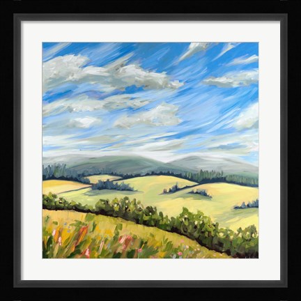 Framed Wildeflower Meadow Print