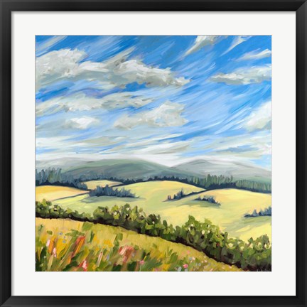 Framed Wildeflower Meadow Print