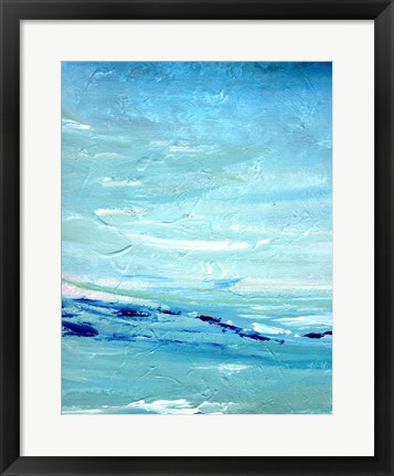 Framed Oceanside View II Print