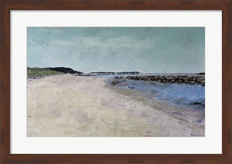 Framed Metis Beach II Print