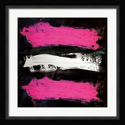 Framed Bright Abstract square Print