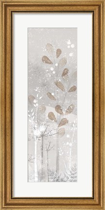 Framed Golden Forest Panel IV Print