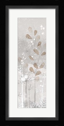 Framed Golden Forest Panel IV Print