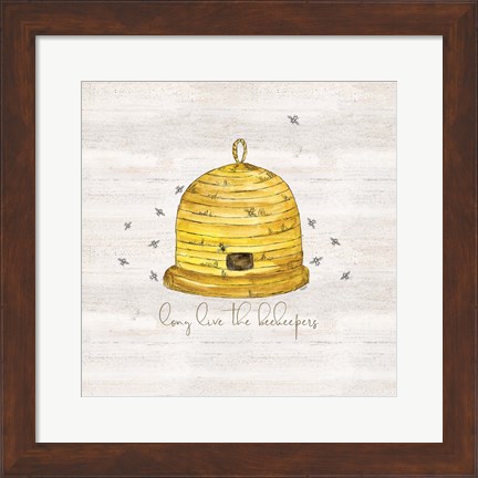 Framed Bee&#39;s Life VII-Beekeeper Print
