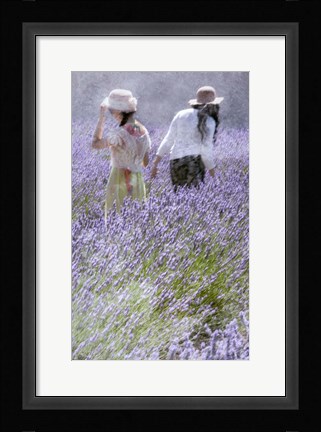 Framed Holding Hands Print