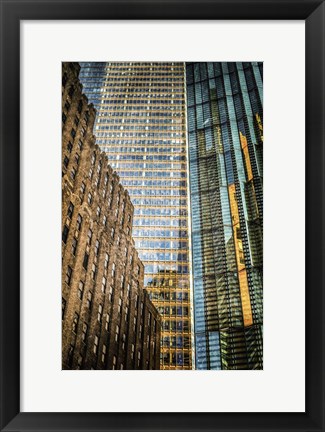 Framed Buildings Print