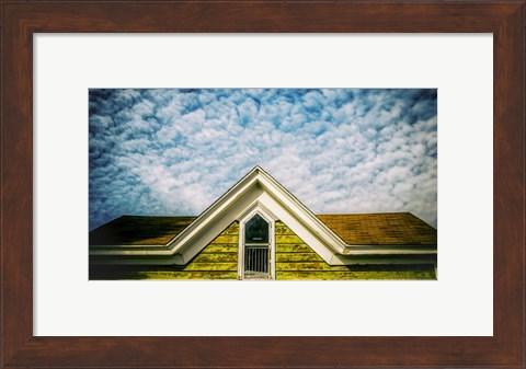 Framed Pointing To The Sky Print