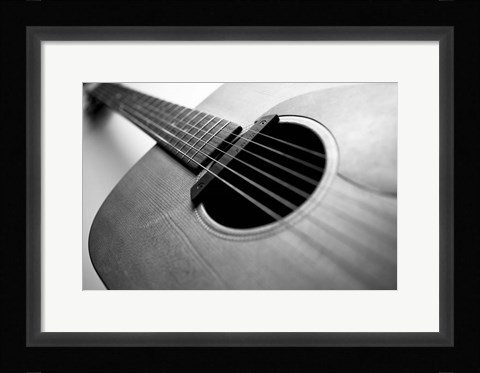 Framed Guitar Print
