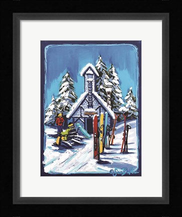 Framed Snow Day Print