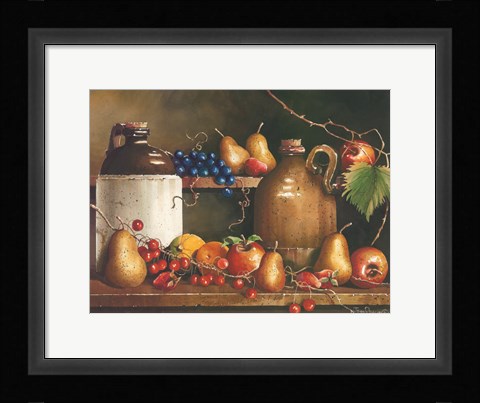 Framed Passion for Fruit Print