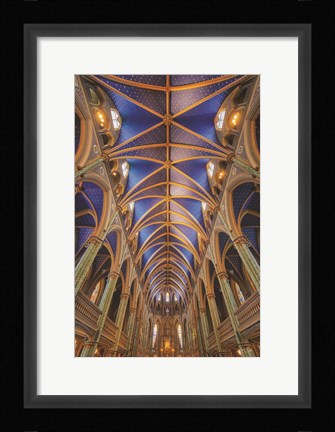Framed Notre-Dame Cathedral Basilica Print