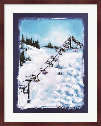 Framed Chairway to Heaven Print