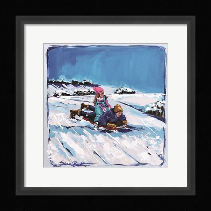 Framed Joy Ride  keep in-house size Print