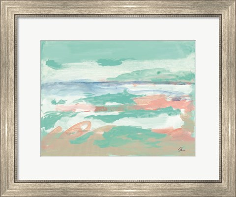 Framed Seahorse Beach Print