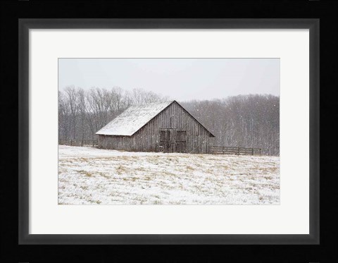 Framed First Snow Print
