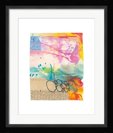 Framed Color Layers I Print