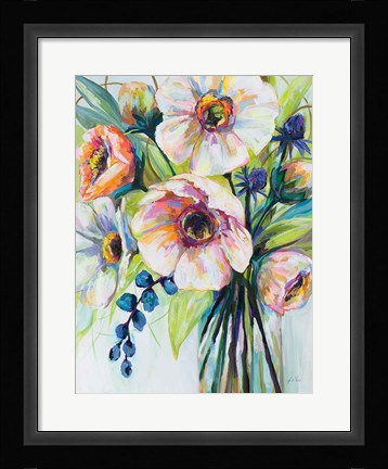 Framed Pretty Poppies Print
