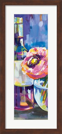 Framed Floral Party III Print