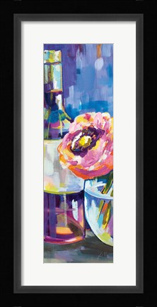 Framed Floral Party III Print