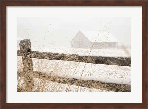 Framed Snowy Day Print