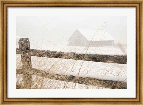 Framed Snowy Day Print