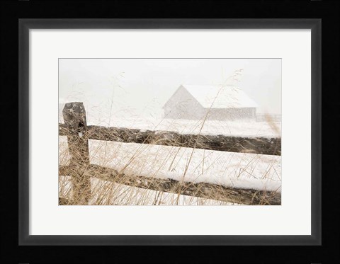 Framed Snowy Day Print