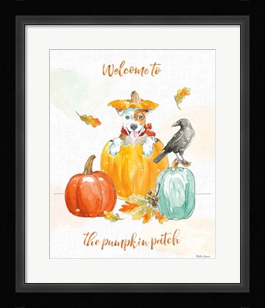 Framed Harvest Dogs IV Print