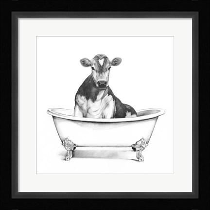 Framed Clawfoot Critter II Print