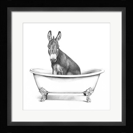 Framed Clawfoot Critter IV Print