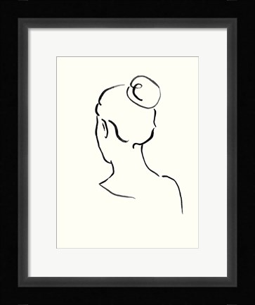 Framed Minimal Profile IV Print