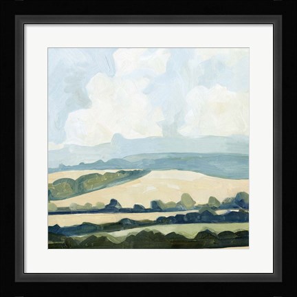 Framed Fieldscape II Print