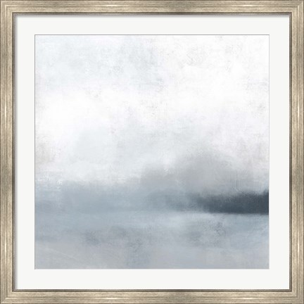 Framed Quiet Fog I Print