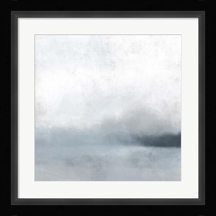 Framed Quiet Fog I Print