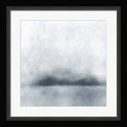 Framed Quiet Fog II Print