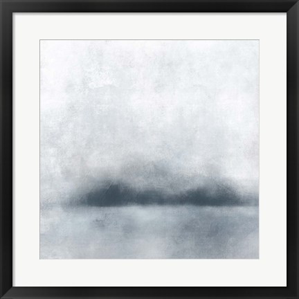 Framed Quiet Fog II Print