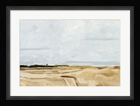 Framed Quiet Coast II Print