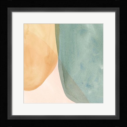 Framed Pastel Color Study II Print