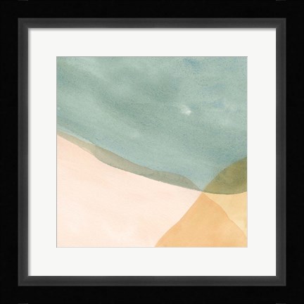 Framed Pastel Color Study IV Print