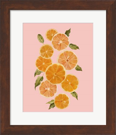 Framed Spring Citrus I Print