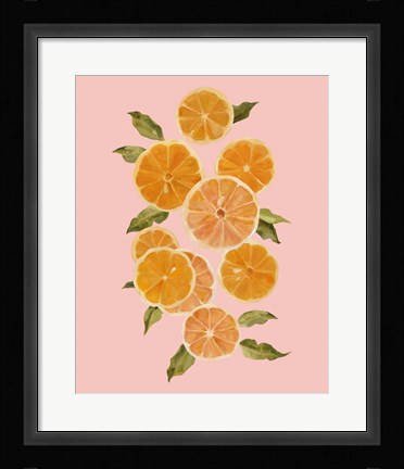 Framed Spring Citrus II Print