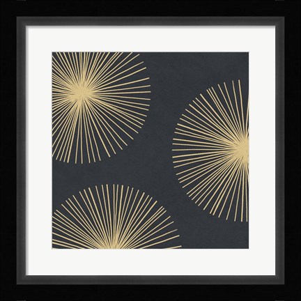 Framed Bursts I Print