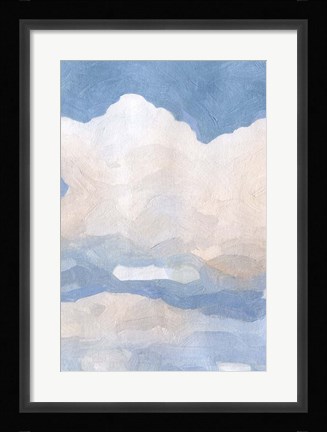 Framed Clouds II Print