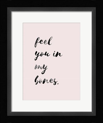 Framed Moody Valentine I Print