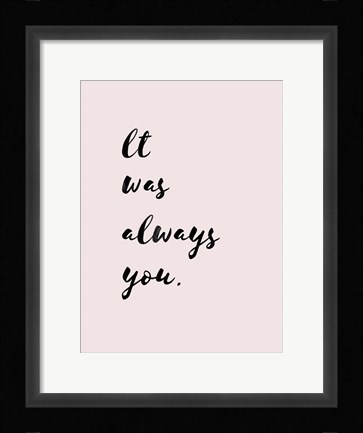 Framed Moody Valentine II Print