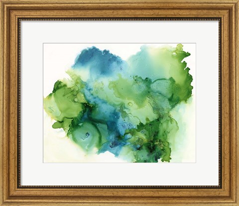 Framed Leafy II Print