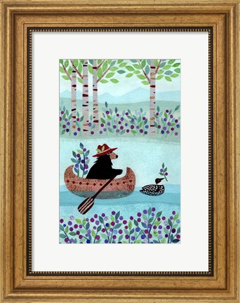 Framed Forest Creatures II Print