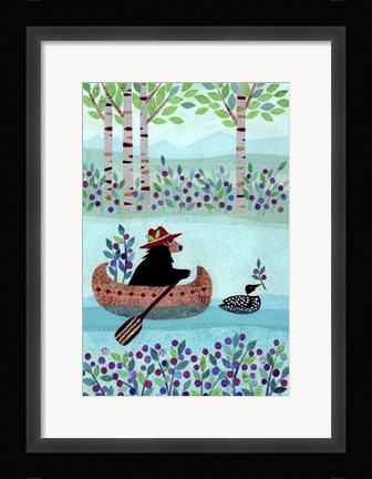 Framed Forest Creatures II Print