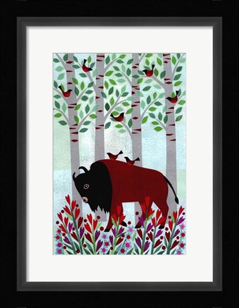 Framed Forest Creatures VI Print