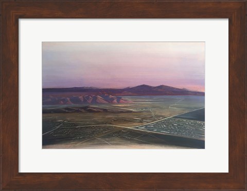 Framed Breathtaking Valley Print