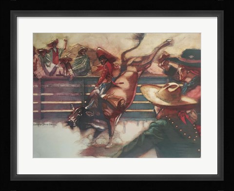 Framed Rodeo Print